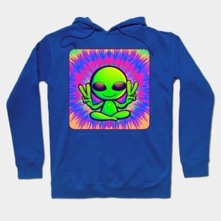 Psychedelic Alien Hoodie